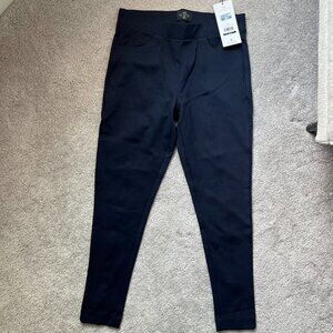 NWT Love Leggings Navy Treggings Medium Sz 8 Petite
